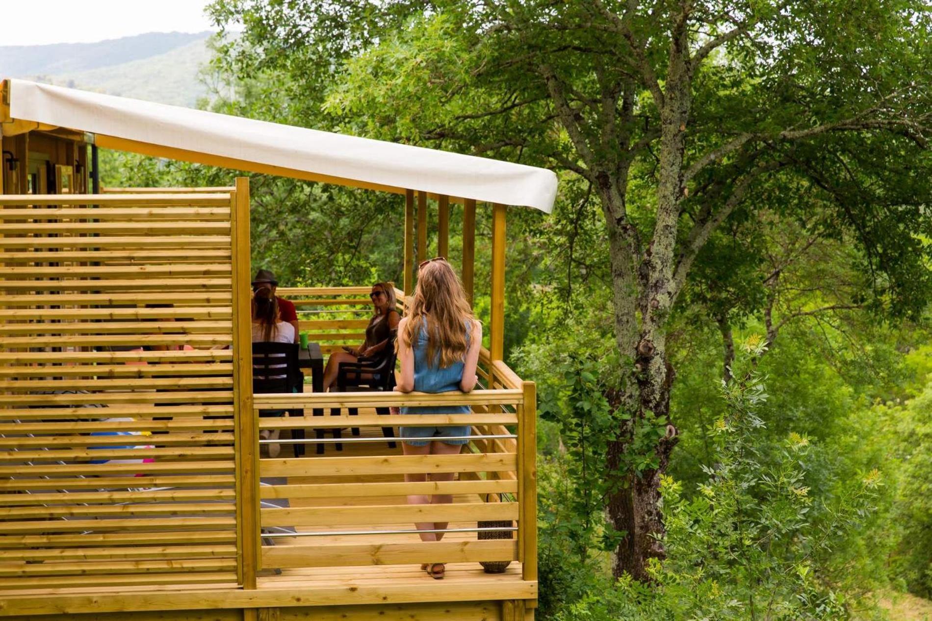 Camping La Chapouliere Ruoms Esterno foto