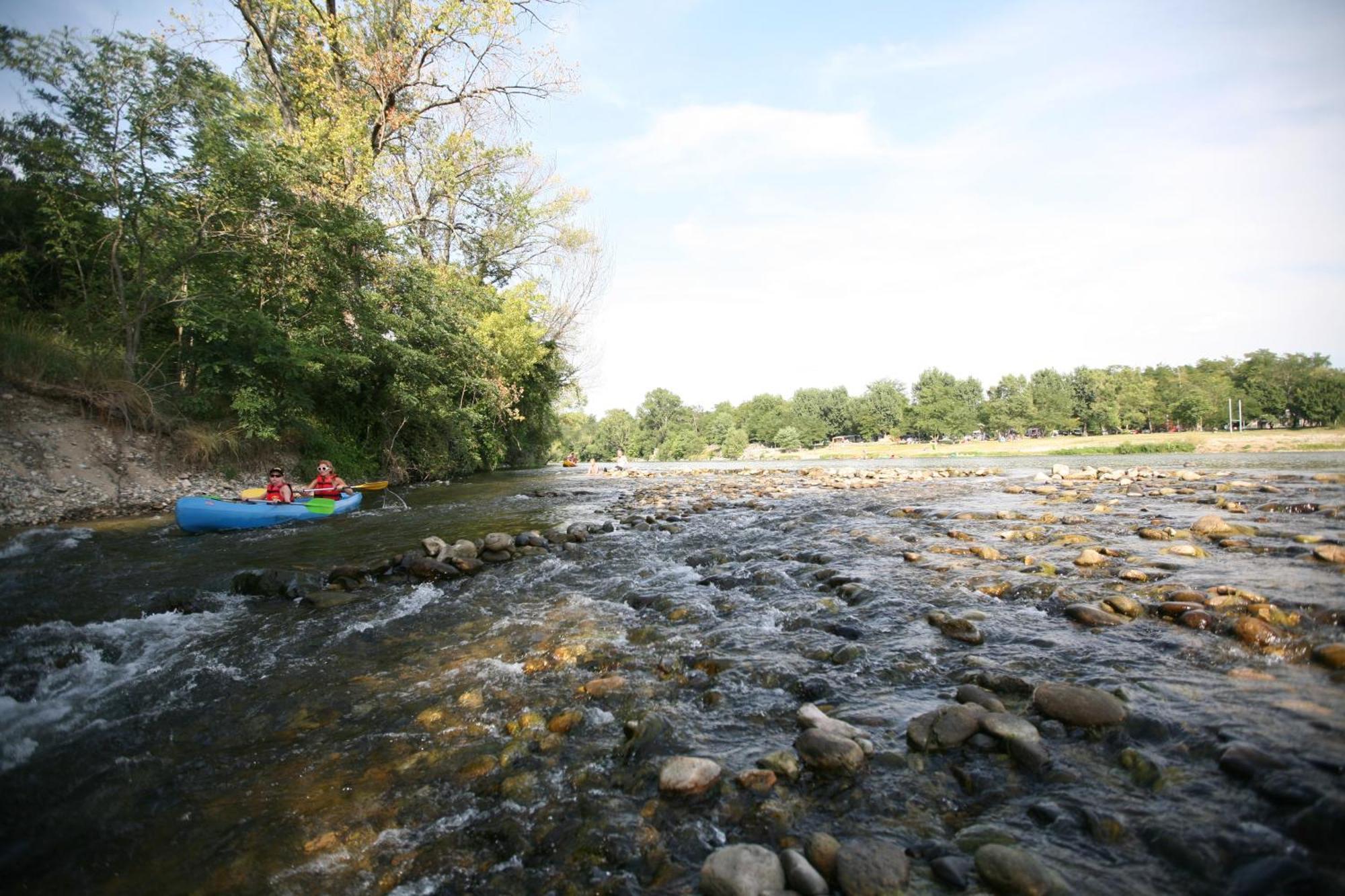 Camping La Chapouliere Ruoms Esterno foto