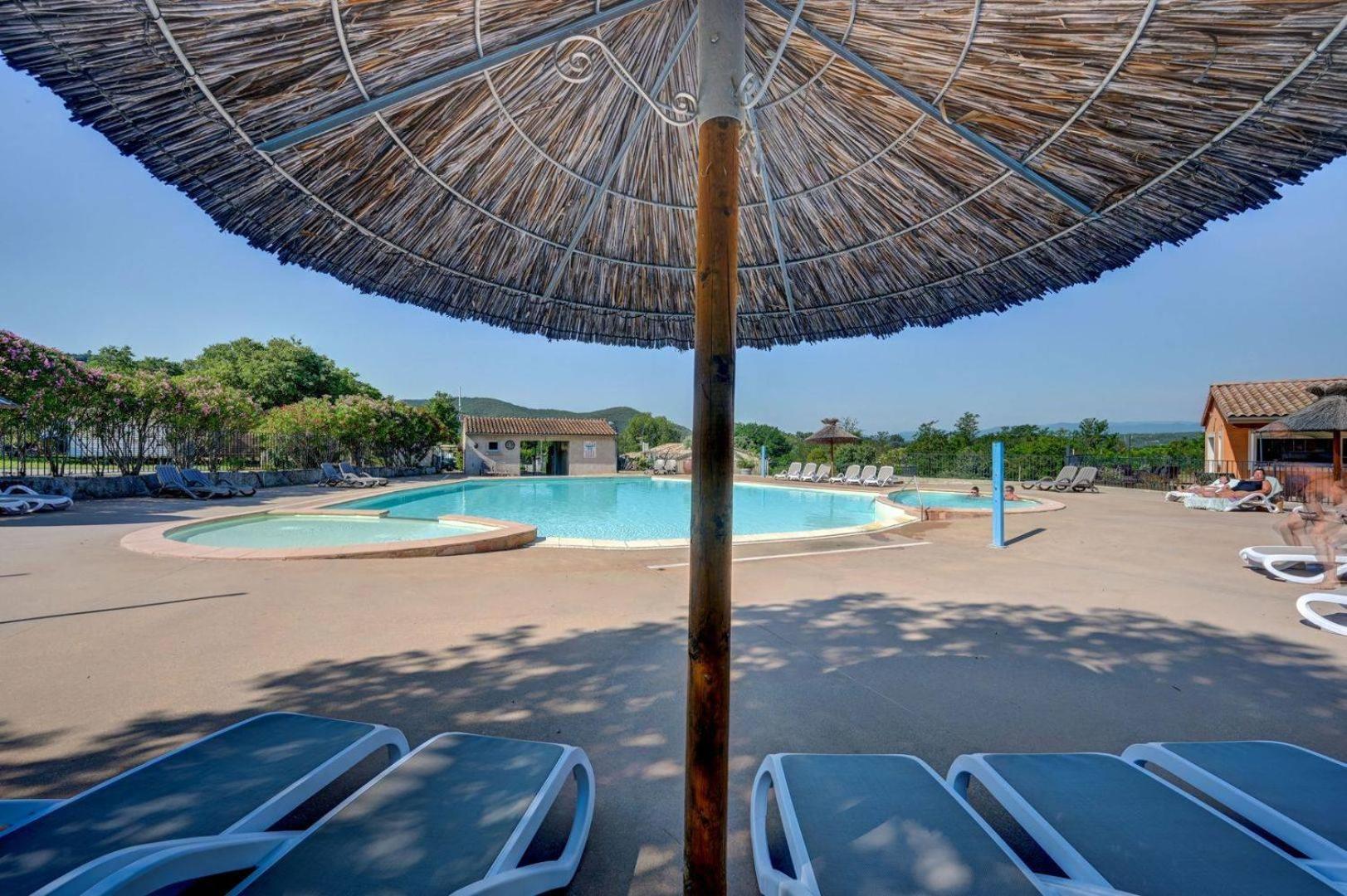 Camping La Chapouliere Ruoms Esterno foto